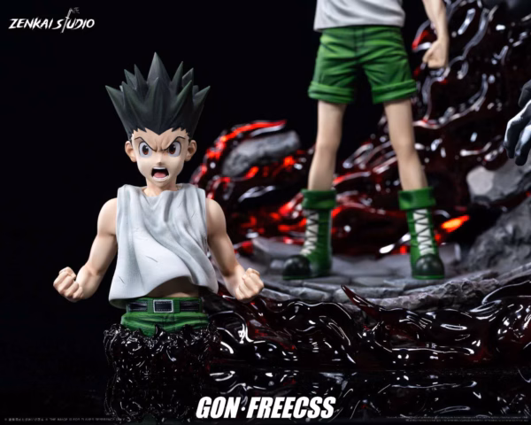 Hunter x Hunter Zenkai Studio Gon Freecss Resin Statue 3 1