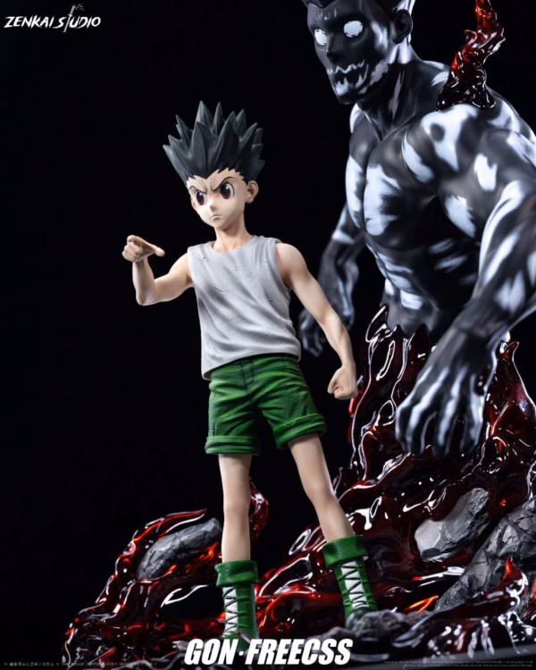 Hunter x Hunter Zenkai Studio Gon Freecss Resin Statue 4 1