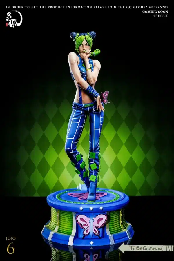 Jojos Bizarre Adventure Ling Hu Studio Jolyne Cujoh Resin Statue 1