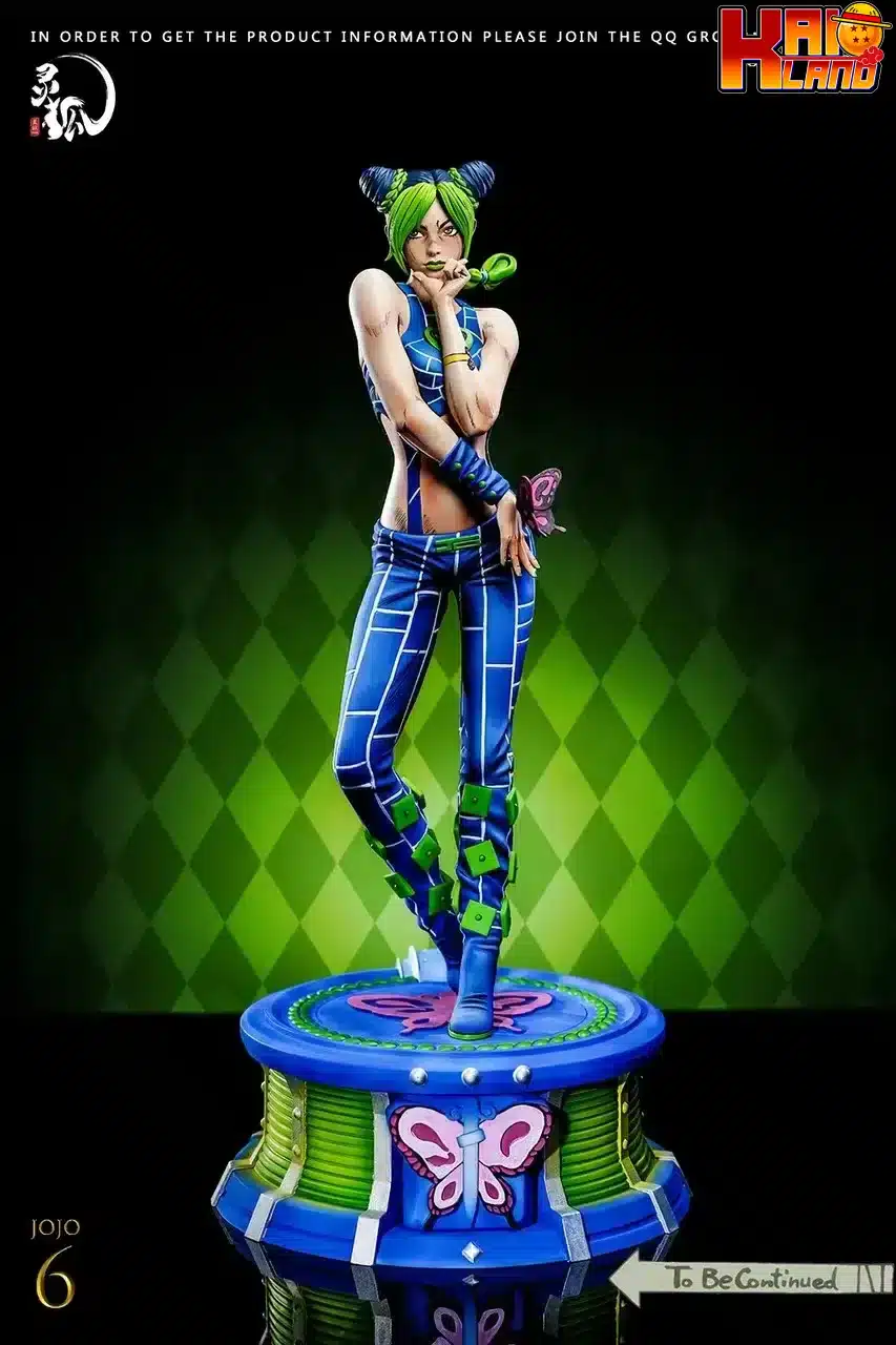 Jojos Bizarre Adventure Ling Hu Studio Jolyne Cujoh Resin Statue