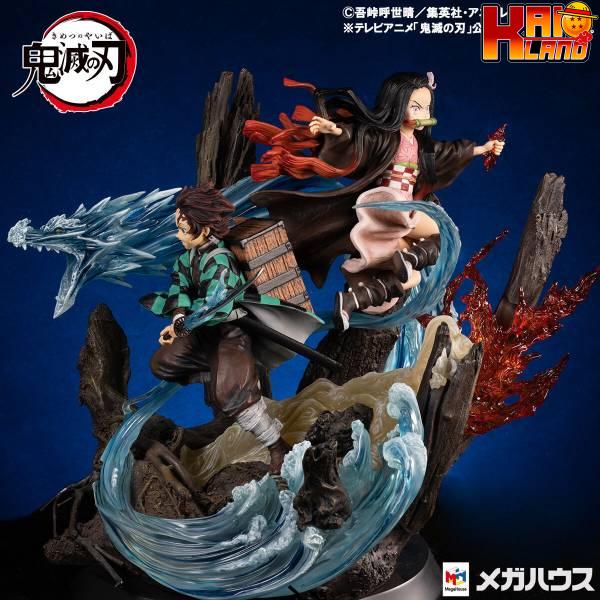Kimetsu No Yaiba BNFIGURE Studio Kamado Tanjirou x Kamado Nezuko Licensed PVC