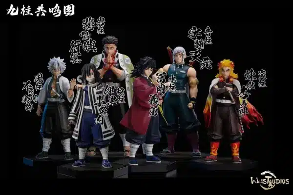 Kimetsu No Yaiba WW Studio Obanai Iguro Resin Statue 4