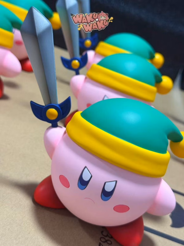 Kirby WakuWaku Studio Kirby Sword Form Resin Statue 1
