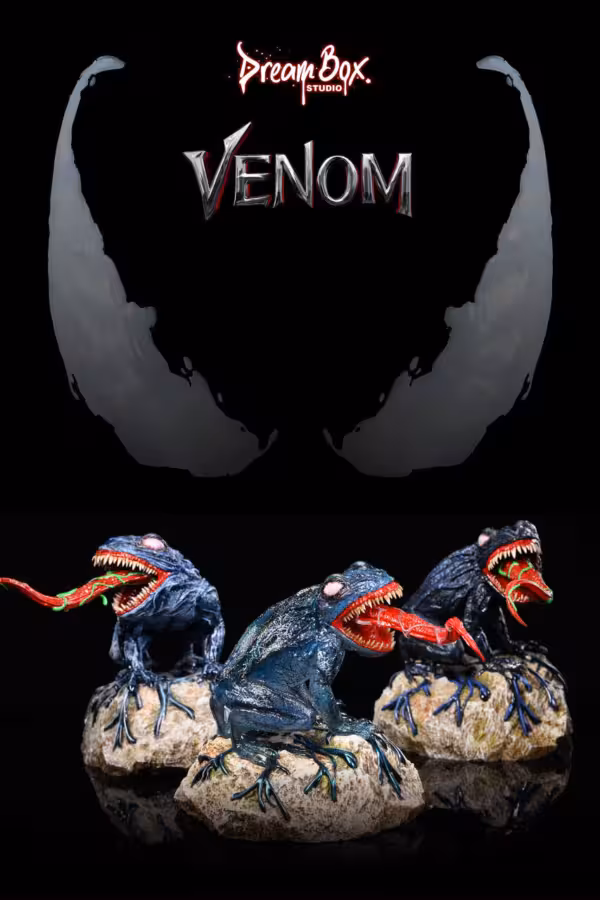 Marvel Dream Box Studio Frog Venom Resin Statue 1