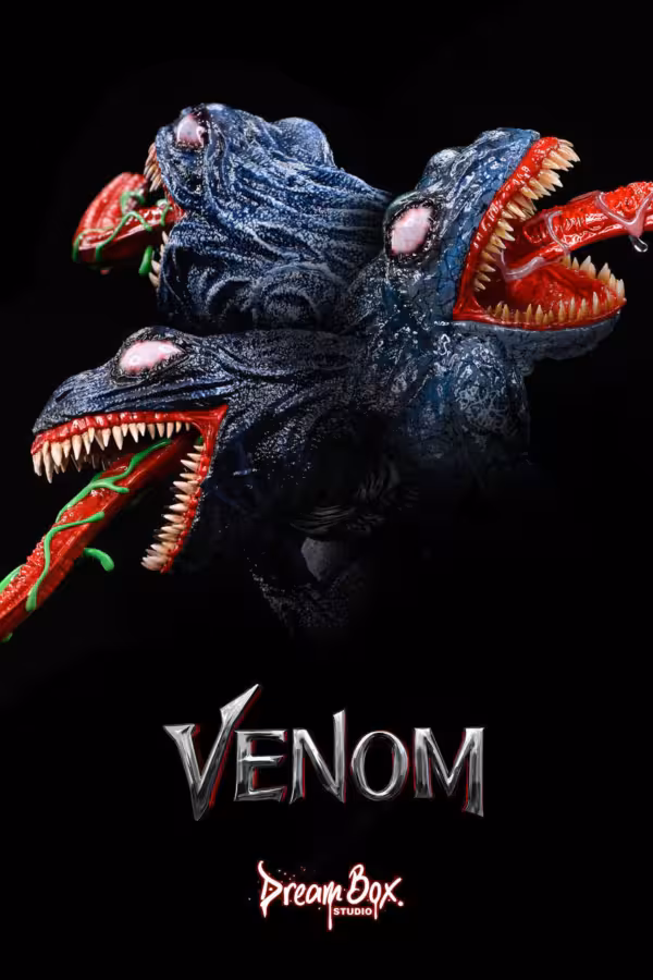 Marvel Dream Box Studio Frog Venom Resin Statue 4