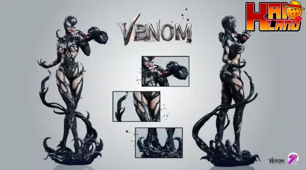 Marvel Seven Studio Female Venom Resin Statue 2