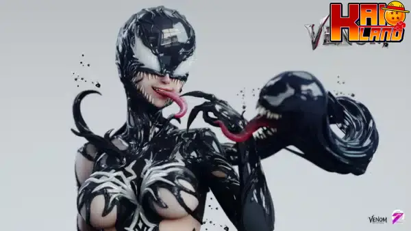 Marvel Seven Studio Female Venom Resin Statue 6