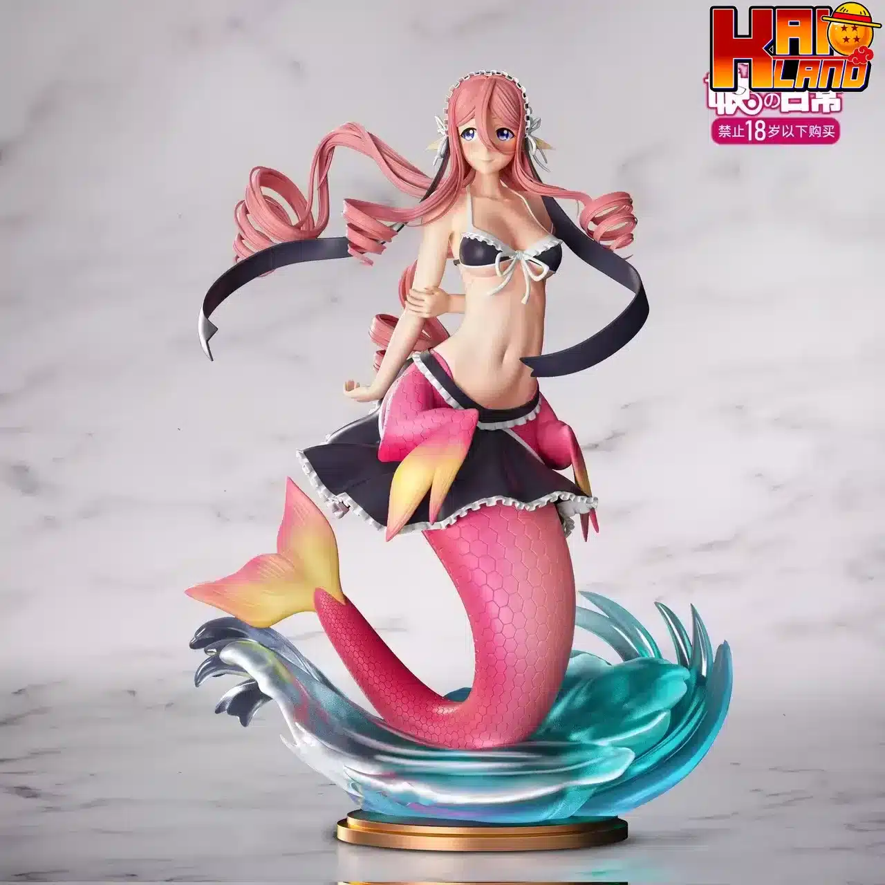 Monster Musume no Iru Nichijou Fish Head Studio Meroune Lorelei Resin Statue
