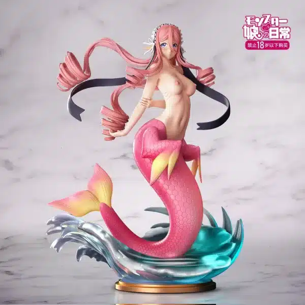 Monster Musume no Iru Nichijou Fish Head Studio Meroune Lorelei Resin Statue 2