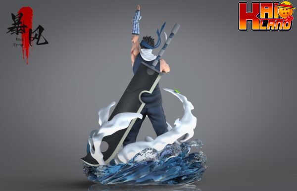 Naruto Bao Feng Studio Momochi Zabuza Resin Statue 3
