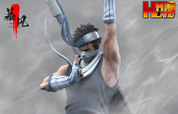 Naruto Bao Feng Studio Momochi Zabuza Resin Statue 4
