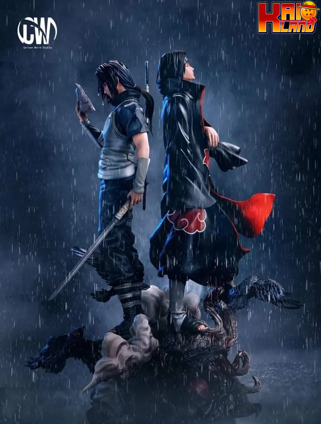 Naruto CW Studio Uchiha Itachi Resin Statue