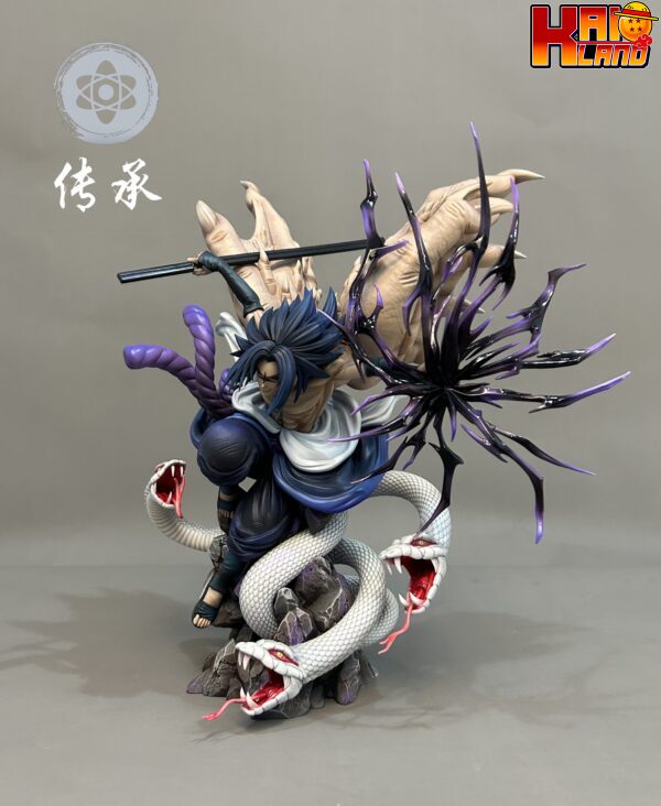 Naruto Chuan Cheng Studio Uchiha Sasuke Resin Statue 5