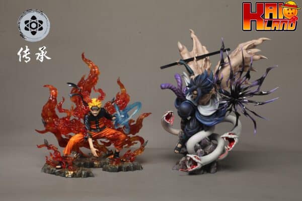 Naruto Chuan Cheng Studio Uchiha Sasuke Resin Statue 6