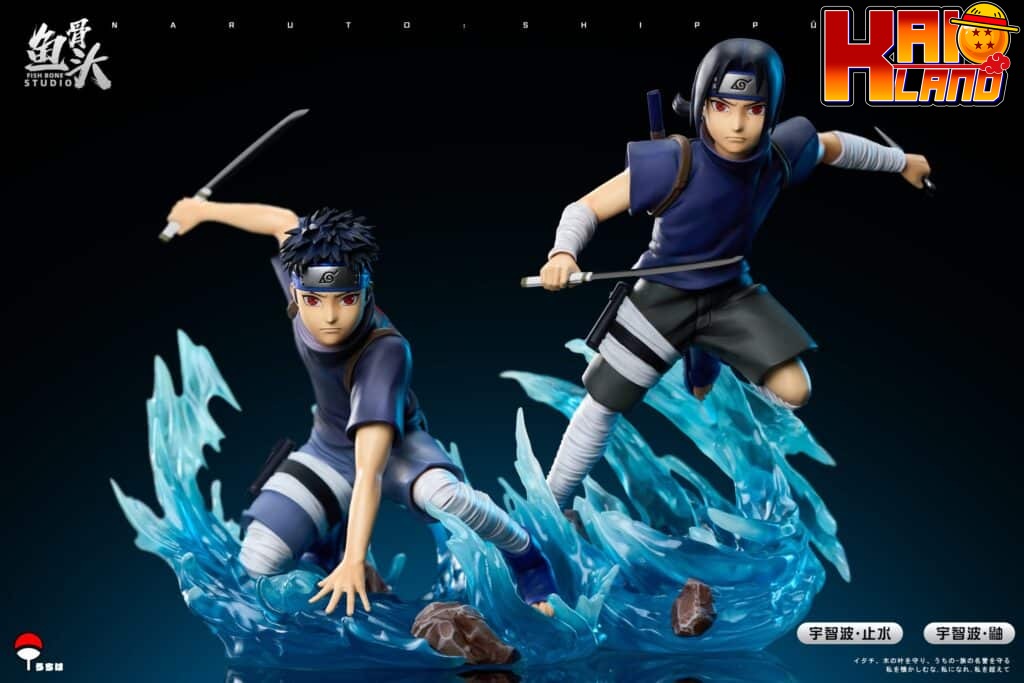 Naruto FishBones Studio Childhood Uchiha Itachi X Uchiha Shisui Resin