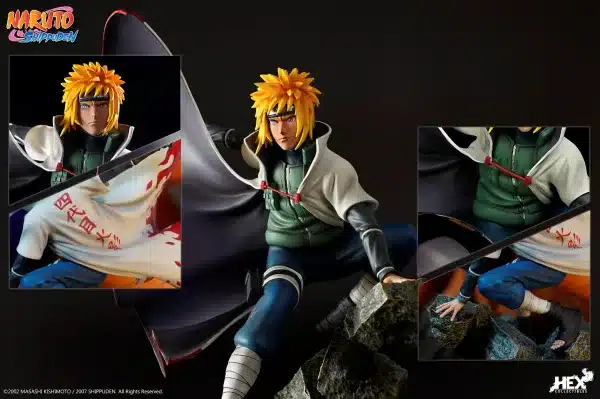 Naruto HEX Collectibles Battle of Destiny Namikaze Minato vs Kurama Licensed Resin Statue 7