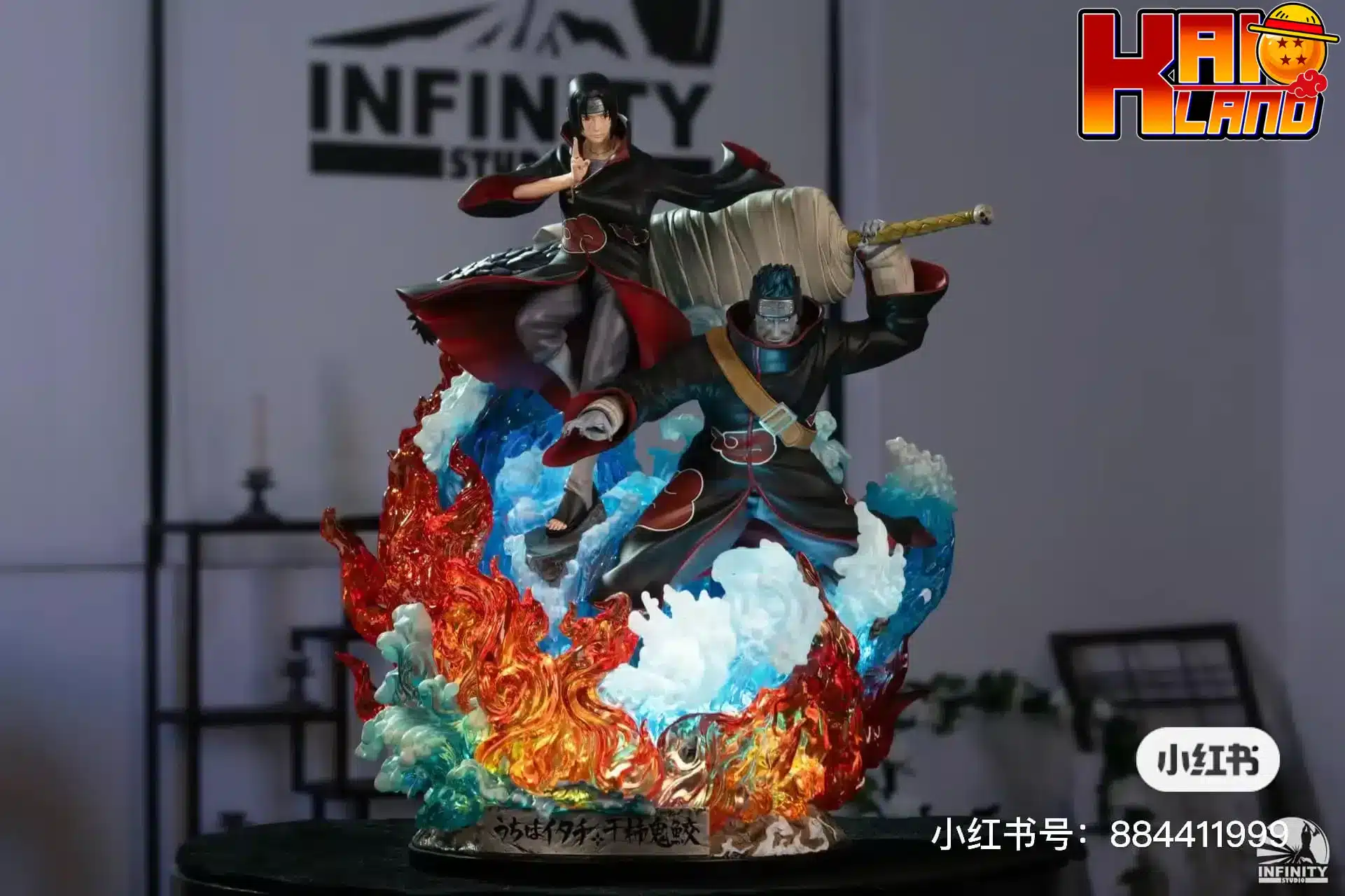 Naruto Infinity Studio Kisame x Itachi Licensed Resin Statue