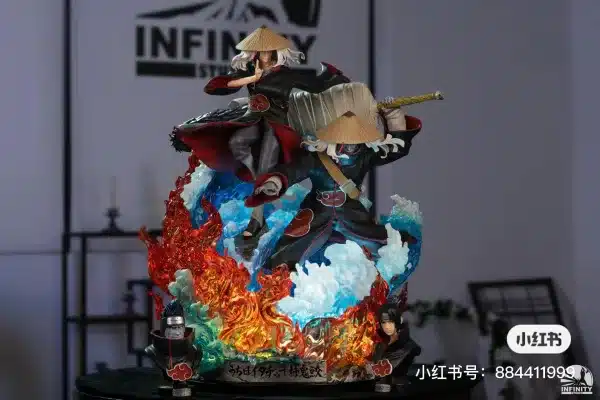 Naruto Infinity Studio Kisame x Itachi Resin Statue 2