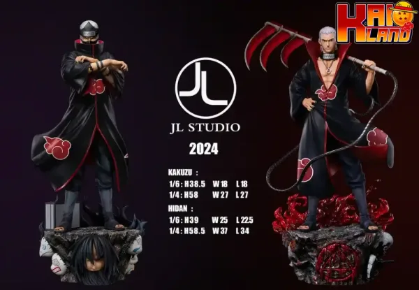 Naruto JL Studio Kakuzu x Hidan Resin Statue 1