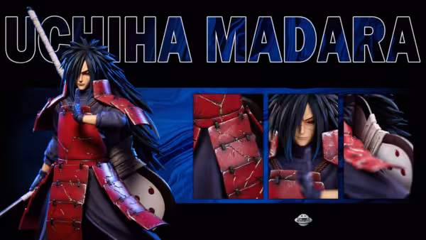 Naruto Ufo Society Studio Uchiha Madara Resin Statue 4