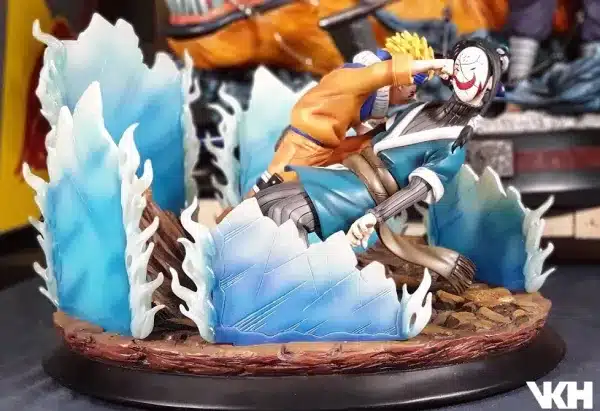 Naruto VKH Studio Naruto VS Haku Resin Statue