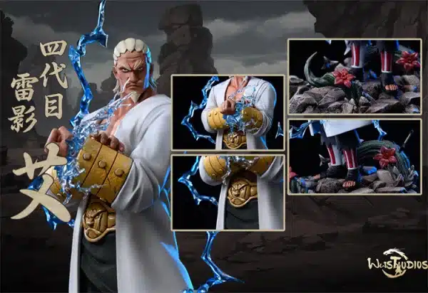 Naruto WW Studio Raikage Resin Statue 3