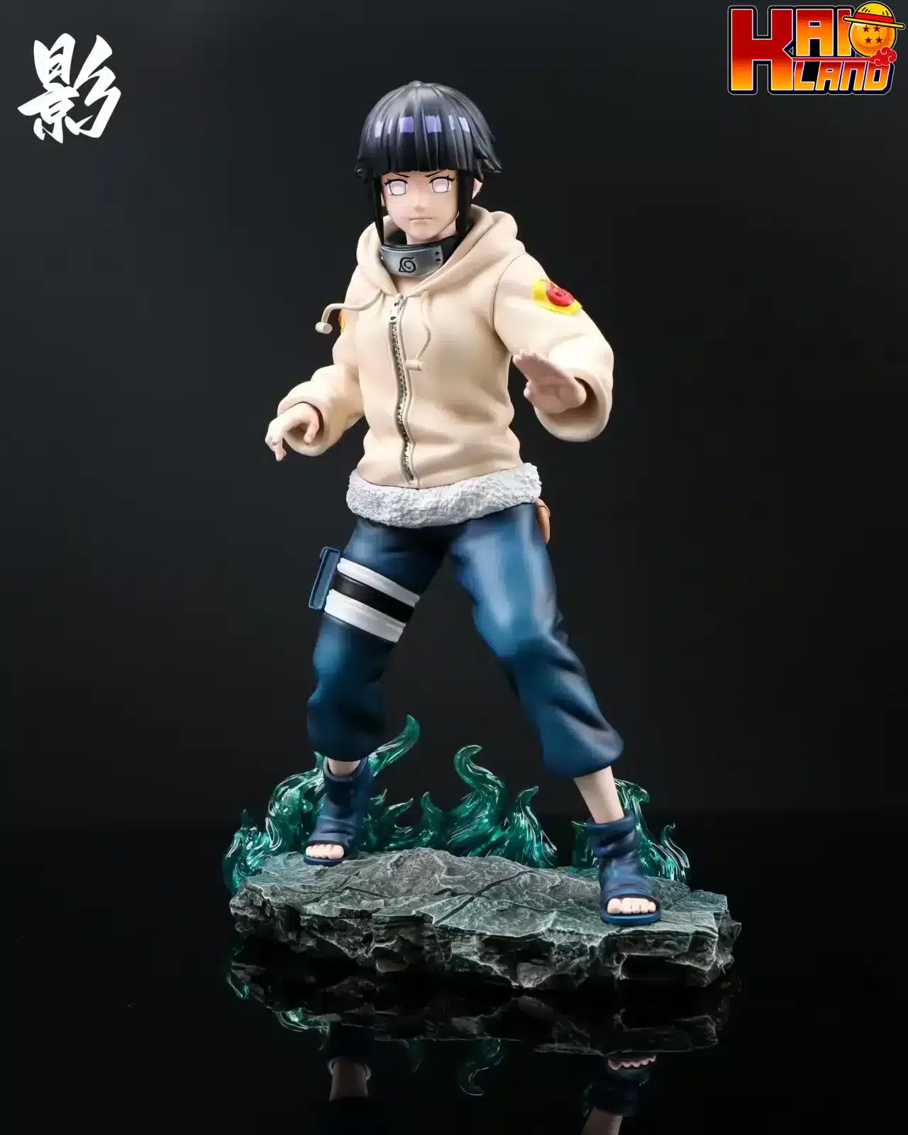 NARUTO -ナルト- YING スタジオ リトル 日向ヒナタ 樹脂製