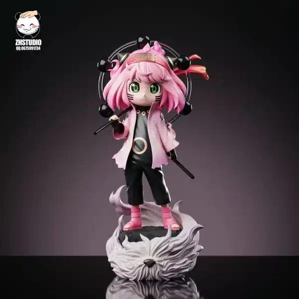 Naruto ZH Studio Anya Cos Six Paths Senjutsu Resin Statue 3