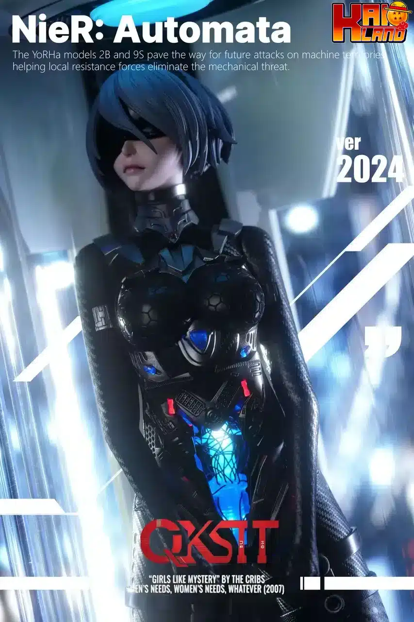 ニーア オートマタ QKST スタジオ メカニカル フォーム 2B 樹脂