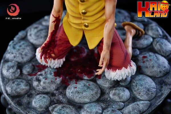 One Piece Huo Yan Studio Broken heart Luffy Resin Statue 6