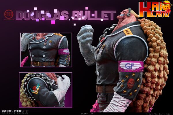 One Piece Initial Aspiration Studio Douglas Bullet Resin Statue 5