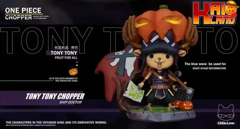 One Piece Little Love Studio Halloween Chopper Resin Statue