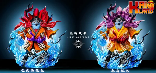 One Piece Reset Studio Jinbe Resin Statue 5 scaled