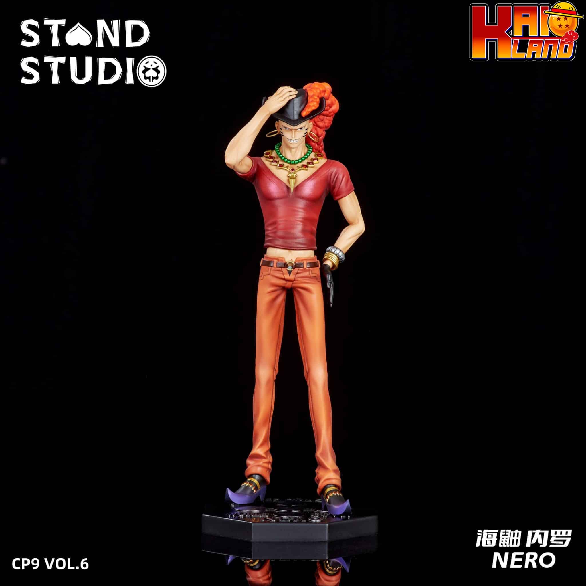 One Piece Stand Studio CP9 Nero Resin Statue
