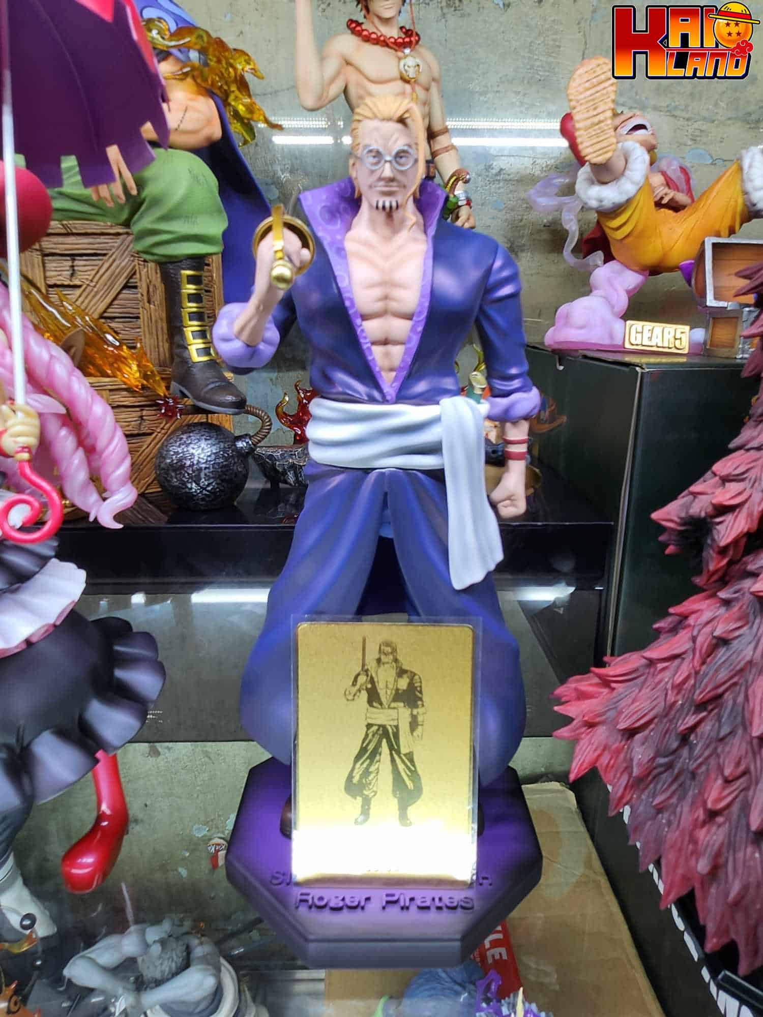 One Piece Stand Studio Young Rayleigh Resin Statue