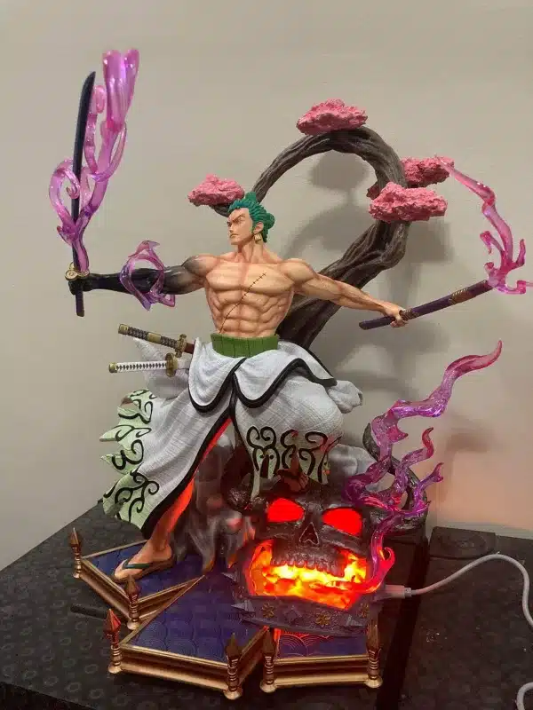 One Piece Tianji x Burning Wind Studio Roronoa Zoro Resin Statue 2