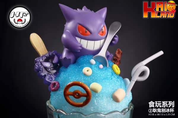 Pokemon KingFinger Studio Gengar Shaved Ice Cup Resin Statue 3