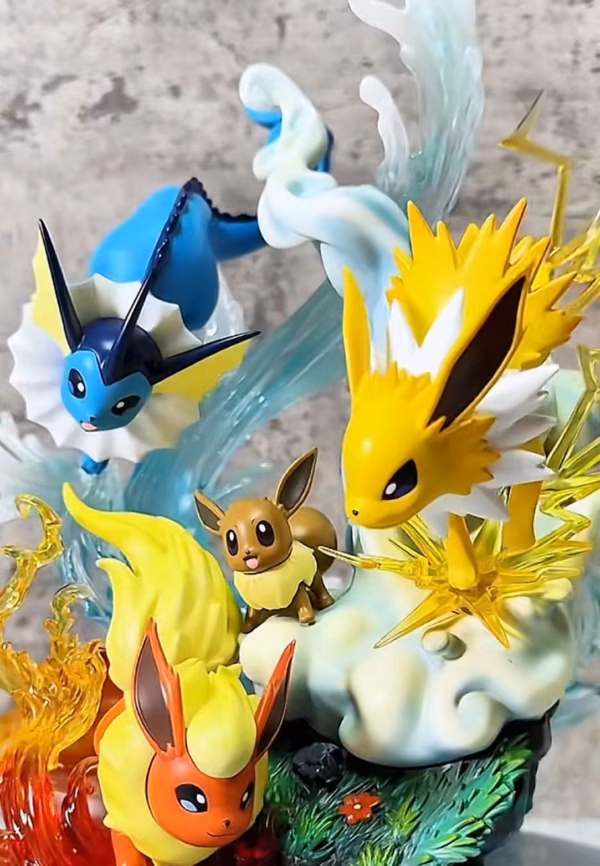 Pokemon MFC Studio Evolution of Eevee Resin Statue 1 1
