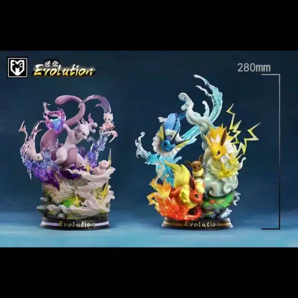 Pokemon MFC Studio Evolution of Eevee Resin Statue 4