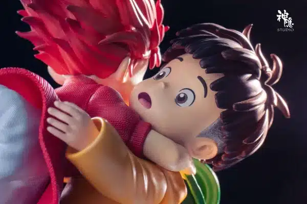 Ponyo ShenYin Studio Ponyo X Sosuke Resin Statue 3