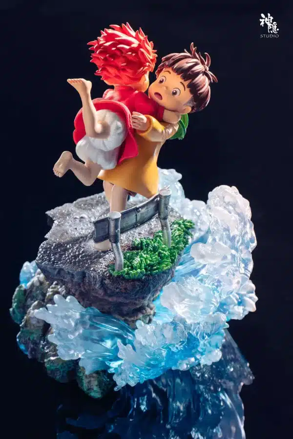 Ponyo ShenYin Studio Ponyo X Sosuke Resin Statue 6