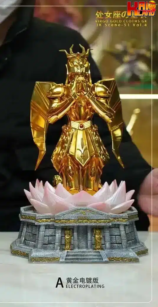 Saint Seiya JacksDo Virgo Gold Cloths Resin Statue