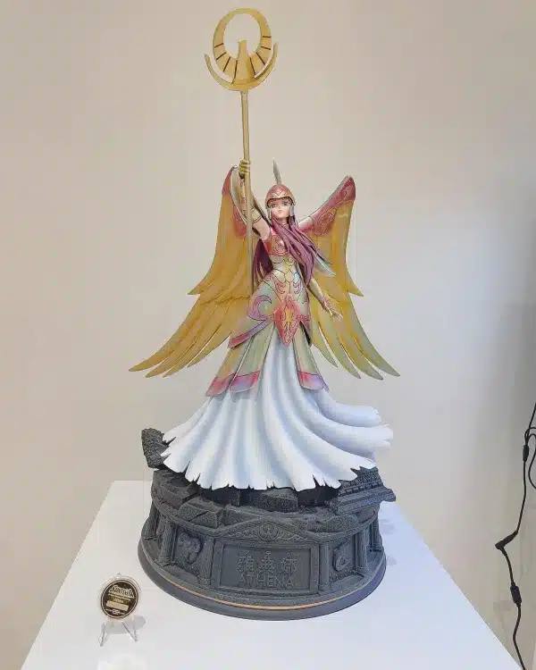 Saint Seiya Soul Wing Athena Armored Licensed Resin Statue