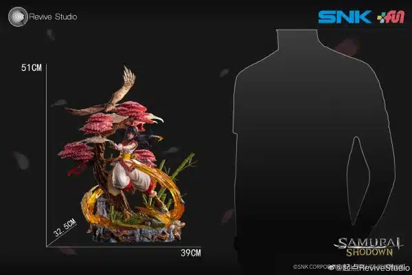 Samurai Spirits Revive Studio Nakoruru Licensed Resin Statue 2