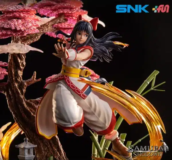 Samurai Spirits Revive Studio Nakoruru Licensed Resin Statue 3