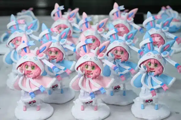 Spy x Family ZH Studio Sylveon Anya Forger Winter Limited Resin Statue