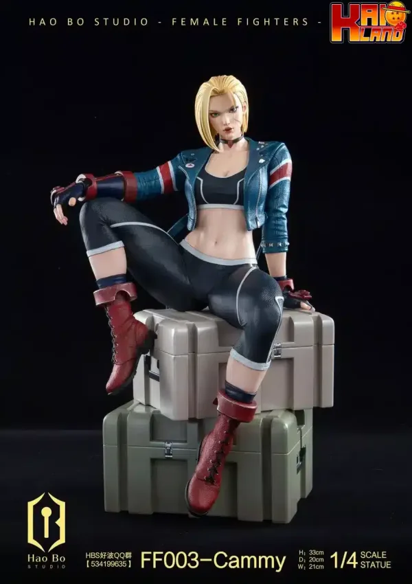 Street Fighter HaoBo Studio Cammy Resin Statue 1 jpg