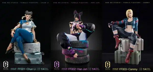 Street Fighter HaoBo Studio Cammy Resin Statue 9