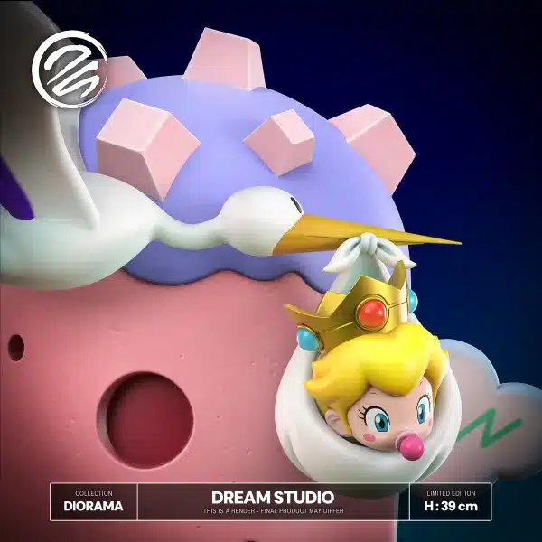 Super Mario Dream Studio Yoshis Island Diorama Resin Statue 3