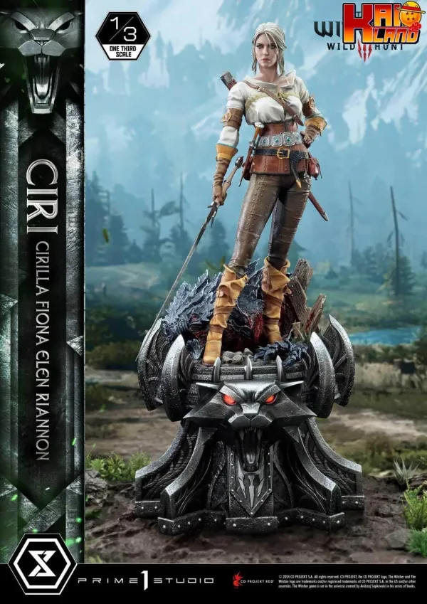 The Witcher 3 Prime 1 Studio Museum Masterline Wild Hunt Ciri Fiona Elen Riannon Licensed Resin Statue 1